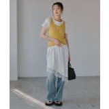 タンクセット レイヤード デザイン Tシャツ | 210nouve | 詳細画像7 