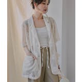 クロッシェ レース テーラード 半袖  ジャケット | 210nouve | 詳細画像10 