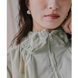 シアー ナイロン スタンド ギャザー ジャケット | 210nouve | 詳細画像15 