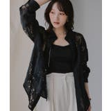 レース バックリボン シアー ブラウス | 210nouve | 詳細画像2