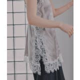 サテン レース キャミソール | 210nouve | 詳細画像29 