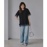 レース ドッキング Tシャツ | 210nouve | 詳細画像12