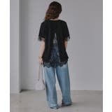 レース ドッキング Tシャツ | 210nouve | 詳細画像14