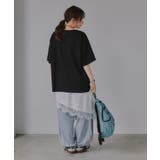 オーバーサイズ ガール フォトプリント Tシャツ | 210nouve | 詳細画像19