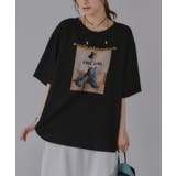 オーバーサイズ ガール フォトプリント Tシャツ | 210nouve | 詳細画像7