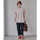 バイカラー ロールアップ Tシャツ | 210nouve | 詳細画像11