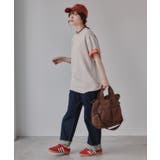 バイカラー ロールアップ Tシャツ | 210nouve | 詳細画像12