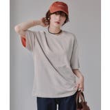 バイカラー ロールアップ Tシャツ | 210nouve | 詳細画像4