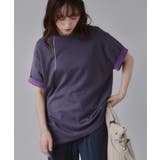 バイカラー ロールアップ Tシャツ | 210nouve | 詳細画像5
