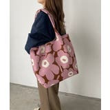 花柄ニットトートバッグ | 210nouve | 詳細画像3 