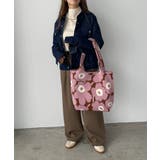 花柄ニットトートバッグ | 210nouve | 詳細画像6 