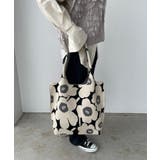 花柄ニットトートバッグ | 210nouve | 詳細画像9 