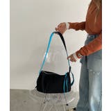 バイカラースクエアナイロンショルダーバッグ | 210nouve | 詳細画像18 