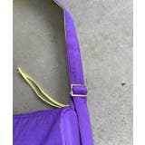 バイカラースクエアナイロンショルダーバッグ | 210nouve | 詳細画像29 