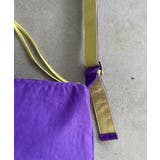 バイカラースクエアナイロンショルダーバッグ | 210nouve | 詳細画像30 