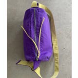 バイカラースクエアナイロンショルダーバッグ | 210nouve | 詳細画像31 