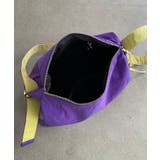 バイカラースクエアナイロンショルダーバッグ | 210nouve | 詳細画像34 