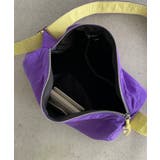 バイカラースクエアナイロンショルダーバッグ | 210nouve | 詳細画像36 