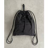 シャドーチェック ドロスト ナイロン ナップサック | 210nouve | 詳細画像19