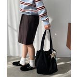 【チャーム付き】フェイクスエード ショルダーバッグ | 210nouve | 詳細画像4