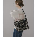 【2WAY】柄ニット トートバッグ | 210nouve | 詳細画像5 