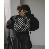 【2WAY】柄 ニット ハンド/ショルダーバッグ | 210nouve | 詳細画像10