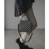 【2WAY】柄 ニット ハンド/ショルダーバッグ | 210nouve | 詳細画像11