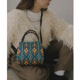 【2WAY】柄 ニット ハンド/ショルダーバッグ | 210nouve | 詳細画像16