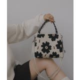 【2WAY】柄 ニット ハンド/ショルダーバッグ | 210nouve | 詳細画像5