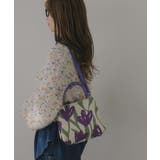 【2WAY】柄 ニット ハンド/ショルダーバッグ | 210nouve | 詳細画像7