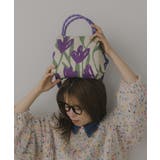 【2WAY】柄 ニット ハンド/ショルダーバッグ | 210nouve | 詳細画像8