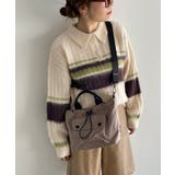 【2WAY】アウトポケット ドロスト ショルダー/ハンドバッグ | 210nouve | 詳細画像7