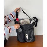 ブラック | マルチポケット ユーティリティ ナイロン トートバッグ | 210nouve