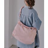ピンク | コード ストラップ カラー ショルダーバッグ | 210nouve