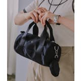 ブラック | 2WAY ナイロン サークル ミニ ボストン バッグ | 210nouve