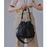 フロントポケット ナイロン 巾着バッグ | 210nouve | 詳細画像6