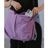 パープル | メッセンジャーナイロンショルダーバッグ | 210nouve