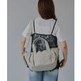 アイボリー | ナイロン 2way トートバッグ | 210nouve
