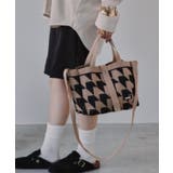 千鳥柄 2Way ニット バッグ | 210nouve | 詳細画像7