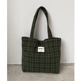 起毛 チェック柄 トートバッグ | 210nouve | 詳細画像29 