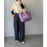 ハイネック バイカラー 配色 リブニット | 210nouve | 詳細画像22