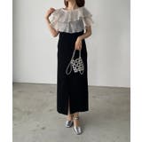 グロッシーマルチラッフルドレス | 210nouve | 詳細画像11