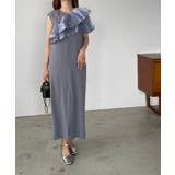 グロッシーマルチラッフルドレス | 210nouve | 詳細画像19