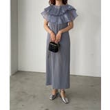 グロッシーマルチラッフルドレス | 210nouve | 詳細画像23