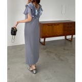 グロッシーマルチラッフルドレス | 210nouve | 詳細画像24