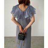 グロッシーマルチラッフルドレス | 210nouve | 詳細画像26