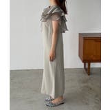 グロッシーマルチラッフルドレス | 210nouve | 詳細画像37