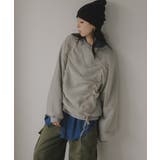 オーガンジー 重ね ドロスト プルオーバー | 210nouve | 詳細画像1 