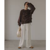 オーガンジー 重ね ドロスト プルオーバー | 210nouve | 詳細画像16 