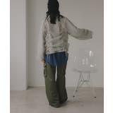 オーガンジー 重ね ドロスト プルオーバー | 210nouve | 詳細画像21 